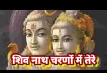 शिव नाथ चरणों में तेरे कोटि कोटि प्रणाम है लिरिक्स